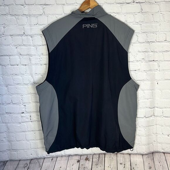 Ping Performance Dynamics Collection Vest XL Golf Black/Gray - Picture 5 of 8